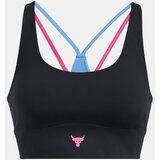 Under Armour Project Rock LG Grind Sportlette Black Women's Sports Bra | ePonuda.com