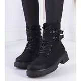 Gemre Black women's lace-up ankle boots Fallkirk | shoptok.hr
