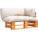  Vrtna sofa od paleta od borovine s jastucima boje pijeska | shoptok.hr