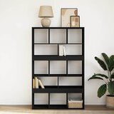  Regal za knjige crni 100x33x156,5 cm od konstruiranog drva | shoptok.hr