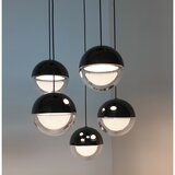  LED luster na sajli ZIREA LED/30W/230V, crne boje | Eponuda.com