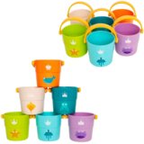  Set šarenih kantica za kupanje s motivima morskih životinja - 6u1 | Shoptok.si