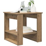  Kava Stol Umjetnički hrast 51 x 50 x 50 cm Konstruirano drvo | shoptok.hr
