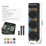  bluetooth zvučnik NDR-3260 100W/ sa dva mikrofona/ crna | Eponuda.com
