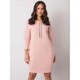 Fashion Hunters RUE PARIS Light brown blouse with square neckline | shoptok.hr