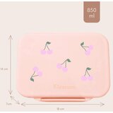 Kidzroom inox kutija za užinu s 2 pretinca - Nostalgia Pink | shoptok.hr