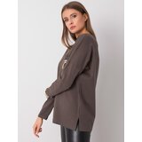 RELEVANCE Blouse-RV-BZ-5968.17-dark khaki | Shoptok.si