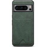 INORCO DENIOR Za Google Pixel 8 Pro PU usnje prevlečen TPU hrbtni pokrovček za telefon z režo za kartice na stojalu, (22035871) Cene