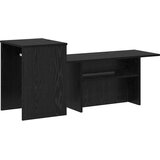  Konzolna stolica Crni hrast 91,5 x 35 x 38,5 cm | shoptok.hr