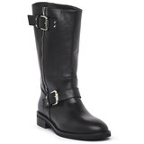 Priv Lab Mestni škornji OFFICINE BRONX NERO VITELLO Črna Cene