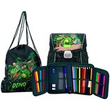 ABC123 Prvošolski set Zeleni Dino (4-delni) | Shoptok.si