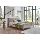 Meise Möbel Bež tapecirani bračni krevet s podnicom 160x200 cm Piano – | shoptok.hr