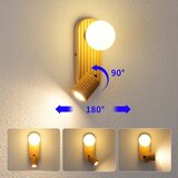  Brilagi - Zidno spot svetlo MODERN WOOD 1xG9/5W/230V+1xGU10/8W drveno | Eponuda.com