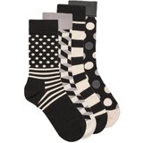 Happy Socks Dokolenke CLASSIC BLACK Večbarvna | Shoptok.si
