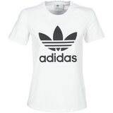 Adidas Majice s kratkimi rokavi TREFOIL TEE Bela cene