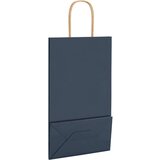  Papirnate vrećice 250 kom s ručkama plave 21x11x36 cm | shoptok.hr