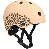 Scoot&Ride® otroška čelada xxs leopard