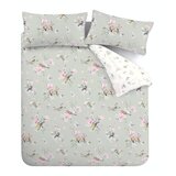 Catherine Lansfield Svijetlo zelena posteljina za bračni krevet/za produženi krevet 230x220 cm Songbird – | shoptok.hr