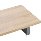 vidaXL dvodijelni set kupaonskog namještaja keramički boja hrasta | shoptok.hr