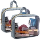INF 2 pakiranja potovalne toaletne torbice, prenosna pvc torba za pranje grey, (21732198) | Shoptok.si