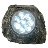 Globo Solarna LED svetilka kamen (8 LED diod, IP44, siva) | Shoptok.si