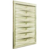 Vrata od impregnirane borovine 100 x 125 cm zelena | shoptok.hr