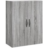Maison Chic Stenska omarica - Zidna omarica siva sonoma 69,5x34x90 cm inženirski les iu1259, (22062866) Cene