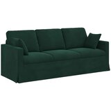  Set sofe 2 pcs Tamnozelena 198 x 78 x 80 cm Baršun | shoptok.hr