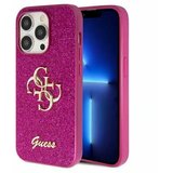 Guess Originalna Hardcase GUHCP15LHG4SGU torbica za iPhone 15 Pro (Fixed Glitter Big 4G / ljubičasta) Cijene