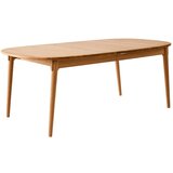 Hammel Furniture Raztegljiva jedilna miza iz masivnega hrasta v naravni barvi 106x184 cm Miro – Cene