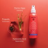 Apivita Bee Sun Safe Hydra Melting Ultra-Light zaštitno mlijeko za sunčanje u spreju SPF 50 200 ml | shoptok.hr