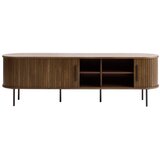 Unique Furniture Smeđa TV komoda u dekoru hrasta 180x56x45 cm Nola – | shoptok.hr