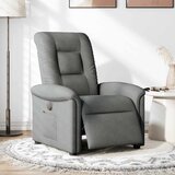 Maison Chic Električni naslanjač - Relax naslanjač temno sivo blago, (22061128) Cene