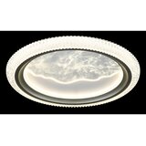 Lesnina XXXL Globo 48494-28 - LED plafonsko svetlo ODESSA LED/28W/230V prečnik 39,5 cm u srebrnoj boji | Eponuda.com