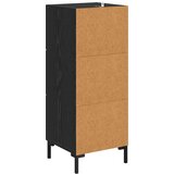  Kreveta Crni hrast 34 x 34.5 x 90 cm Konstruirano drvo | shoptok.hr