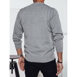 DStreet Sweter męski w śnieżynki szary | Shoptok.si