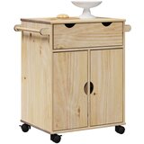 vidaXL Kuhinjska kolica OTTA 71 x 45 x 80 cm od masivne borovine Cijene