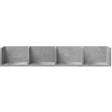 vidaXL Zidni ormarići 2 kom boja siva betona 99x18x16,5 cm drveni | shoptok.hr