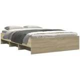vidaXL Okvir kreveta boja hrasta sonome 120 x 200 cm konstruirano drvo | shoptok.hr