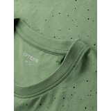 Ombre Men's printed cotton t-shirt with round neckline - green | shoptok.hr