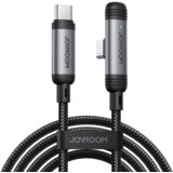 Joyroom S-A56 EnjoyX Angled – 90° podatkovni kabel kotni Type C na Type C 1,2m, 60W – črn Cene
