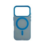  Silikonska futrola Magsafe FLURO COLOR Iphone 17 Pro PLAVA | Eponuda.com