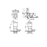Vitra Monoblok VITRA S20 sa duroplast wc daskom vario BTW (CVS20) | Eponuda.com