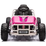 Buggy Voziček na akumulator A8812 24V - roza | Shoptok.si