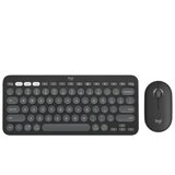 Logitech Bežična tastatura + miš Pebble 2 Combo Graphite | ePonuda.com