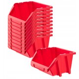 KADAX Delavniški pladnji Skladiščni zabojniki Komplet 10 pladnjev Pladenj 214x198 mm, (5000355549) | Shoptok.si