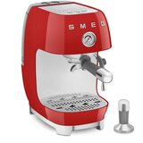 Smeg ECF03RDEU aparati za kavu s crvenom ruckom, 50's stil | shoptok.hr