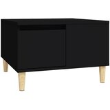  Stolić za kavu crni 55 x 55 x 36,5 cm od konstruiranog drva | Eponuda.com