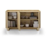 Marckeric Komoda v hrastovem dekorju v naravni barvi 140x80x40 cm Daira – | Shoptok.si