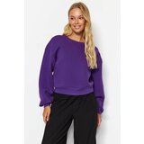 Trendyol Sweatshirt - Purple - Regular fit Cene